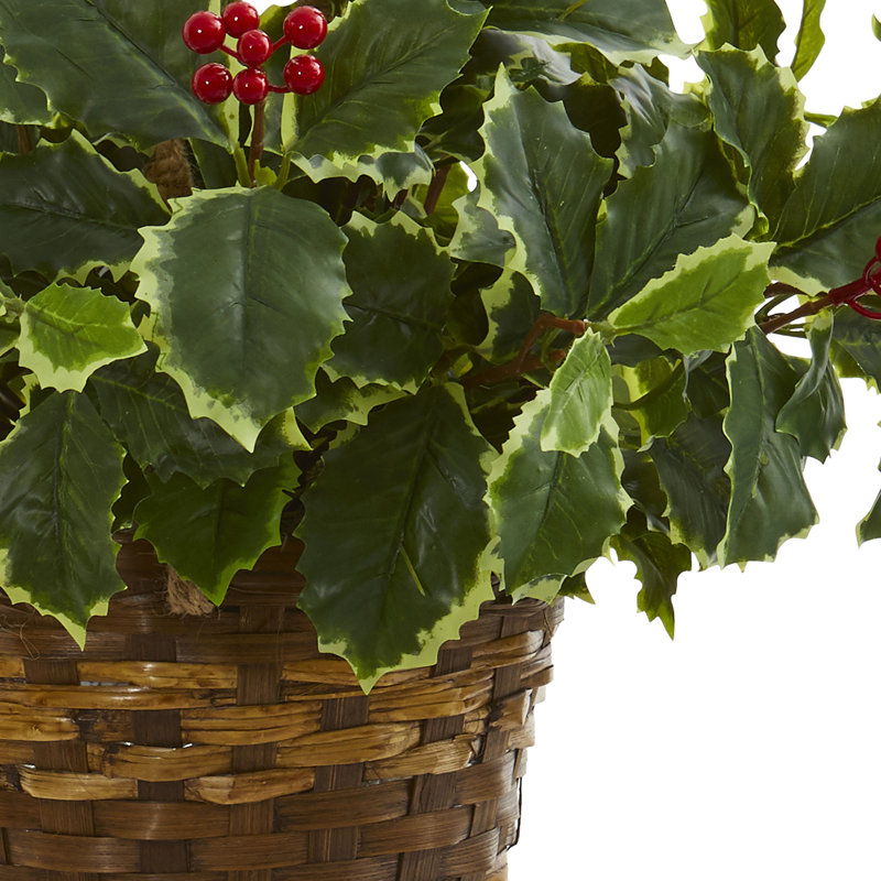 Plante de feuillage artificiel 26" en panier