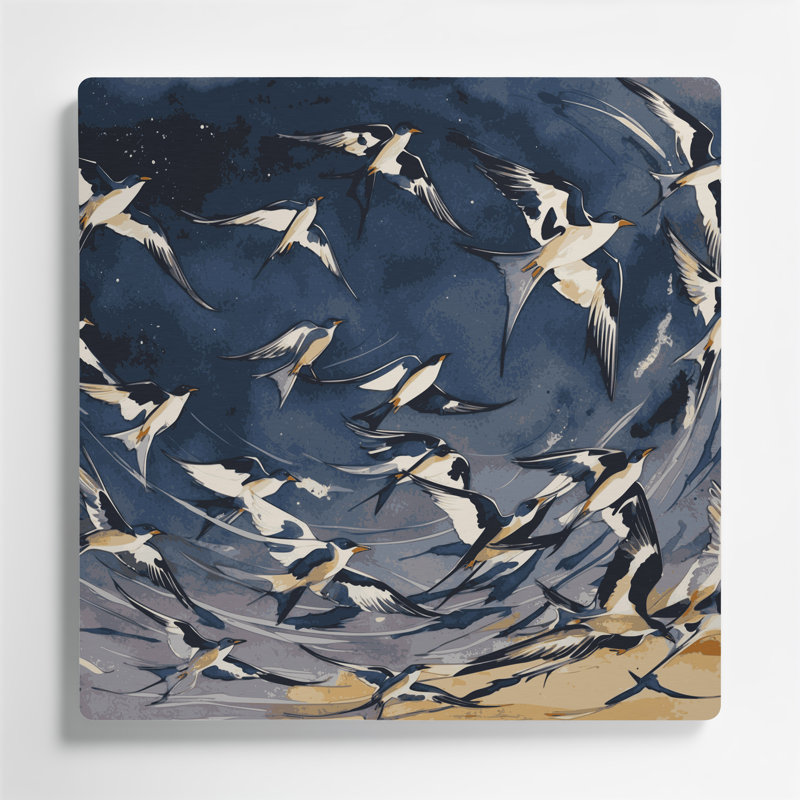 Maison d'oiseaux en métal gris Martin, H 96 po x l 96 po x P 0,05 po