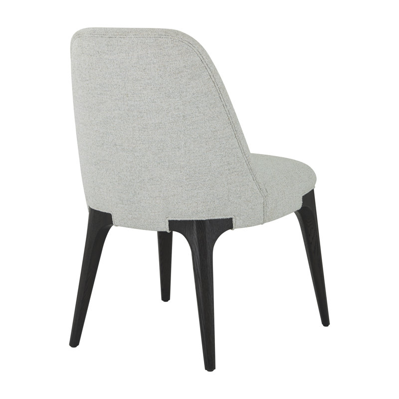 Spencer ST. James Upholstered Dining Chair, Lusso Onyx