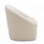 Fauteuil pivotant Anson Boucle