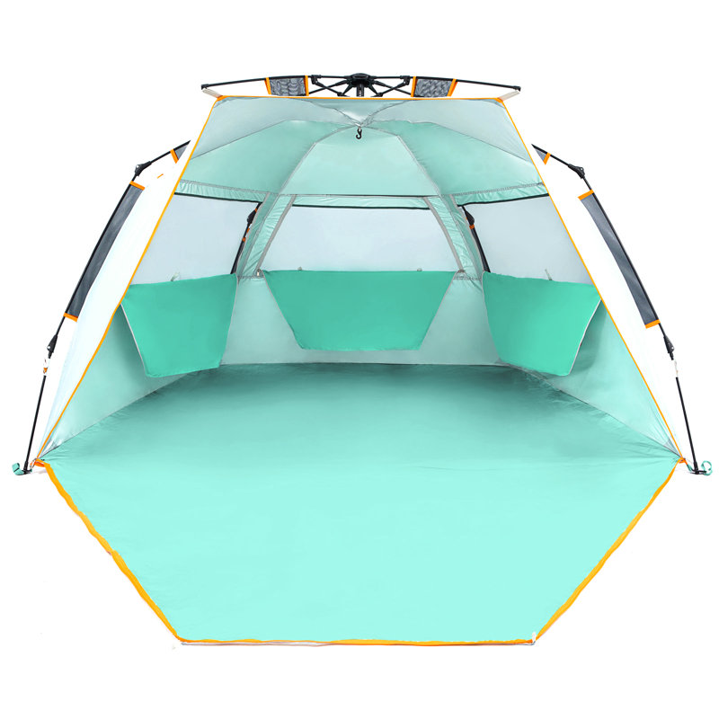 Parasol portatif Easy Up, Vert menthe