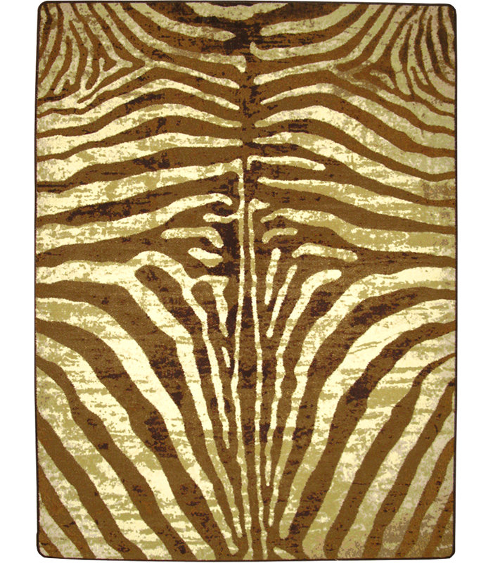 Blanquilla Animal Print Indoor Rug, Rectangle 2'8 x 3'11"