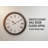 Clocks, 30" Round, Large Oversized, Wall Clock, Brown, Transitional