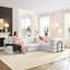 Très grand canapé en forme de L, velours côtelé blanc, housses amovibles, 6 coussins, siège confortable pour faire la sieste en mousse de haute qualité modulaire, respirant, décoration intérieure sécuritaire-1793381053