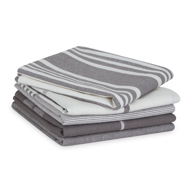 Cotton Dish Cloth Kitchen Towel, Gray