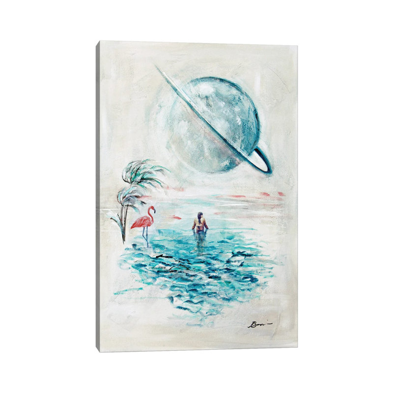 Midcentury Daydream IX by Angela Bisson - Gallery-Wrapped Canvas Giclée on Canvas, 30.48 cm H x 45.72 cm W, Wrapped Canvas