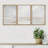 Minimal Landscape "Muted Serene Coastal Beach Artwork, Modern Abstract Neutral Wall Pictures, Large Framed Canvas Giclee Print 3 Pieces Wall Art" 16x24x3 pcs, 24x36x3 pcs-119385196-91260084