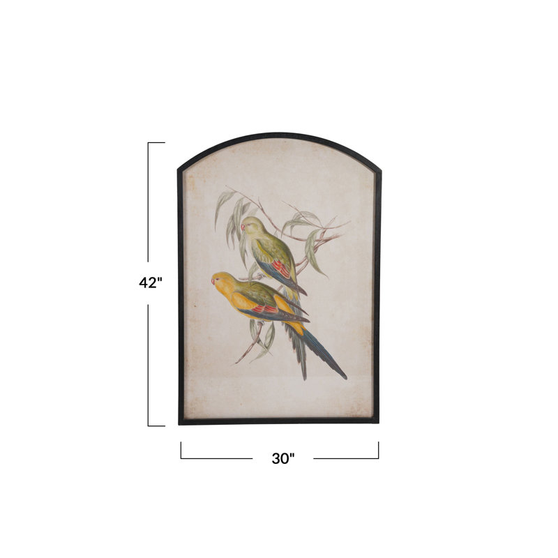 Multicolore, décoration murale arquée en bois et verre