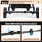 3-in-1 4-wheel Pet Jogger Stroller with Detachable Carrier For Dogs and Cats