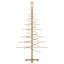Wooden Christmas Tree with Stand Brown Bamboo-1332313358