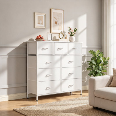 98.7 cm W Chest of 9 Drawers