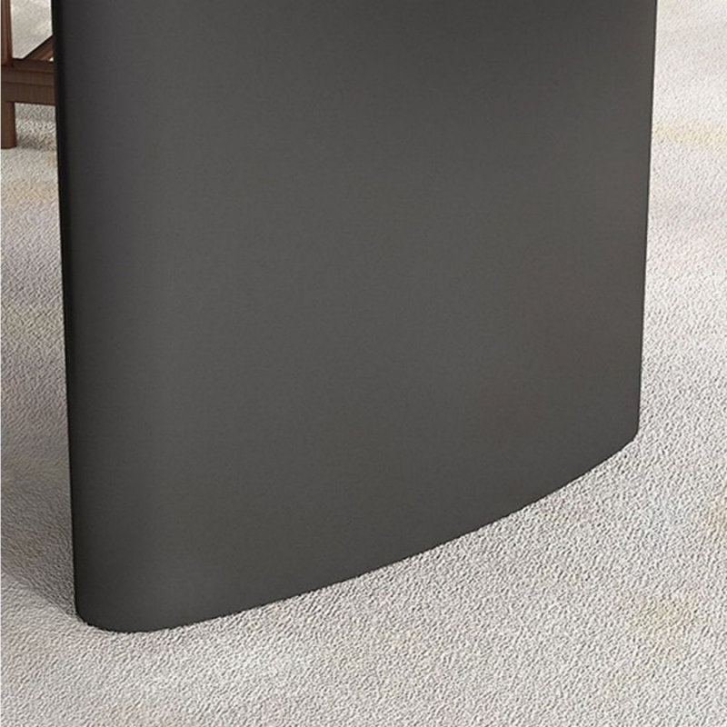 Bureau d'écriture en bois massif noisette, H 29,53 po x l 70,87 po x P 33,46 po