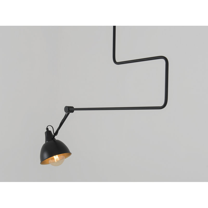 Culpeper 1 - Light Black Unique/Statement Pendant, 100cm H x 90cm W x 17cm D