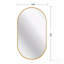 Miroir ovale 20 po x 33 po