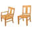Kevon 12 - Person Teak Patio Dining Set with Oval Table-1126148423-1207404593