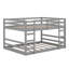 Full Over Full Bunk Bed With Ladder