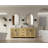 84 inch Double Bathroom Vanity-692422408