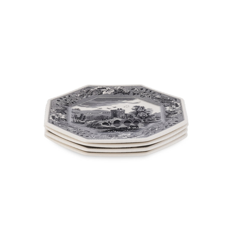 Spode Heritage Collection Octagonal Plate Lucano 9.5"