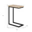 Table de bout 24 po en métal blanc