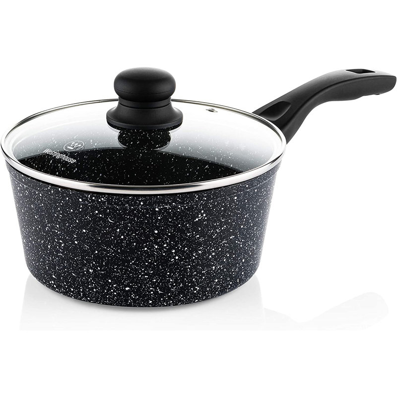 Non-Stick Aluminium Saucepan, 20 cm