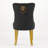 Mid-Century Modern Dining Chair Set With Lion Head Pull Ring, Tufted Solid Wood And Velvet Upholstery For Contemporary Spaces-42073335
