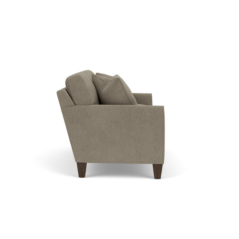Canapé Cornesia, 100% polyester colombe