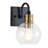 Escondido Iron/Glass Rustic Vintage LED Vanity Light-97602535