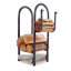 USA Handcrafted Lodge Log Rack-2091205629
