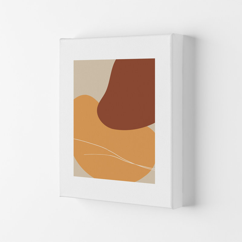 Mica Sand Abstract N28 by Pixy Paper - Print, Wrapped Canvas, 29.7cm H x 21cm W x 4cm D