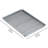 Ensemble de plaques de cuisson antiadhésives et de supports de refroidissement, format demi-feuille, paquet de 2, gris