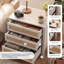 70cm W Manufactured Wood Bedside Table