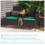 Banc tête-à-tête en rotin Patiojoy-2092250697