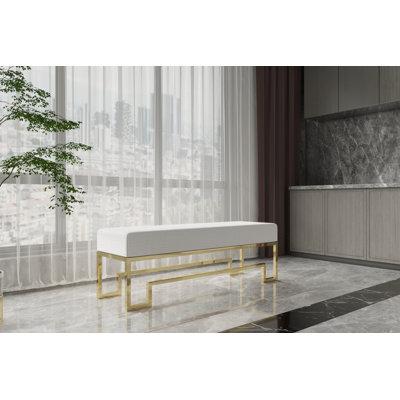 Nimmons 54" Upholstered Bench