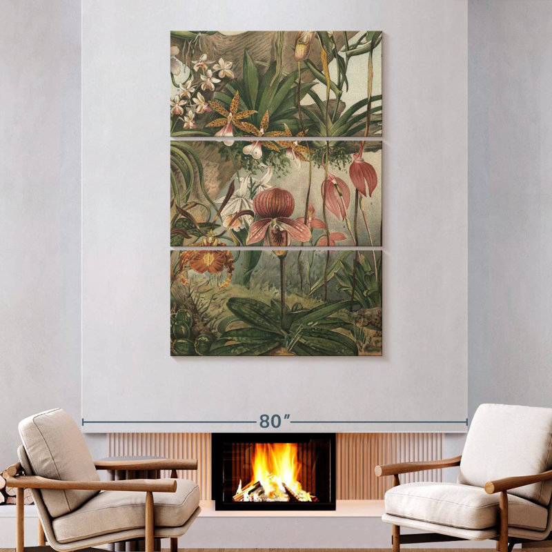Orchidées Keiri, H 74 po x l 48 po