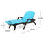 Mikael Chaise Lounge With Cushion-1234706293