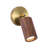 1-Light Rotatable Spotlight Wall Sconce-1119637444