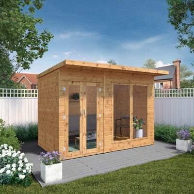 Mercia 10 x 6ft Maine Pent Summerhouse