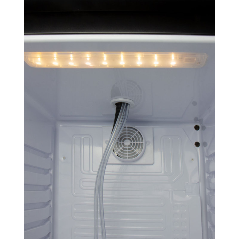 24" Stainless Steel Triple Tap Freestanding Kegerator with Adjustable Temperature