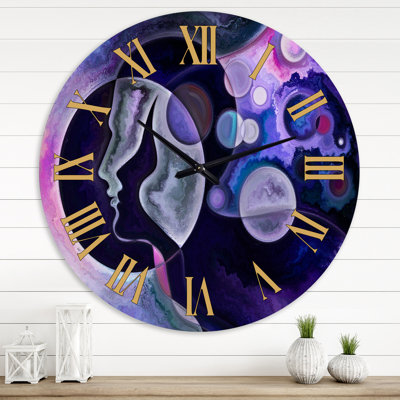 A Beautiful Mind - Horloge murale moderne