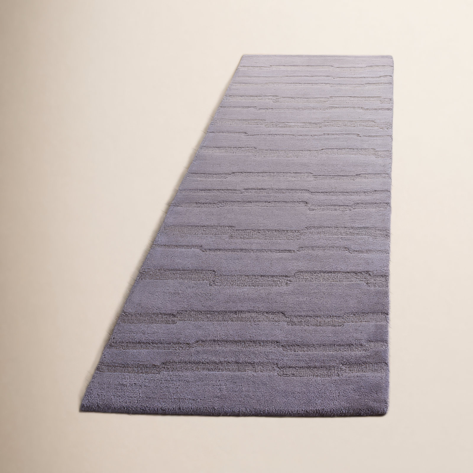 Elona Gray Hand-Tufted Wool Rug, Square 6'