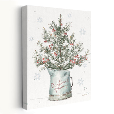 Un week-end de Noël II - verdure - animaux, baies, bouquets, branches, art