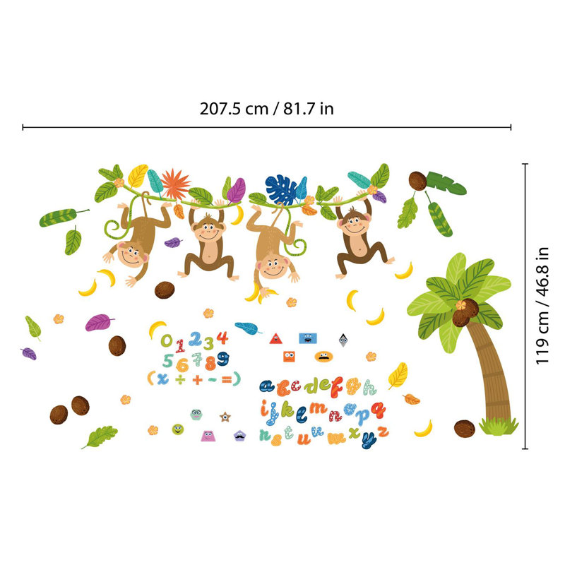Animals Non-Wall Damaging Wall Decal