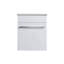 Ensemble de meuble-lavabo simple 17 po mural