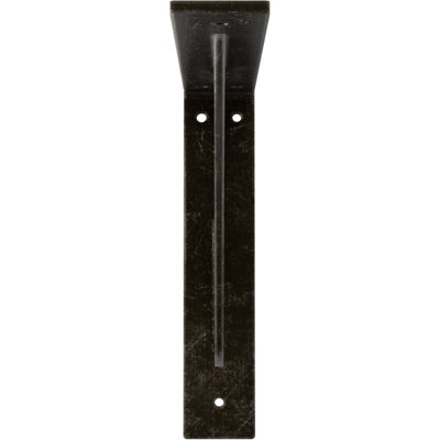 2"W x 10"D x 10"H Legacy Steel Bracket, Antiqued Warm Silver