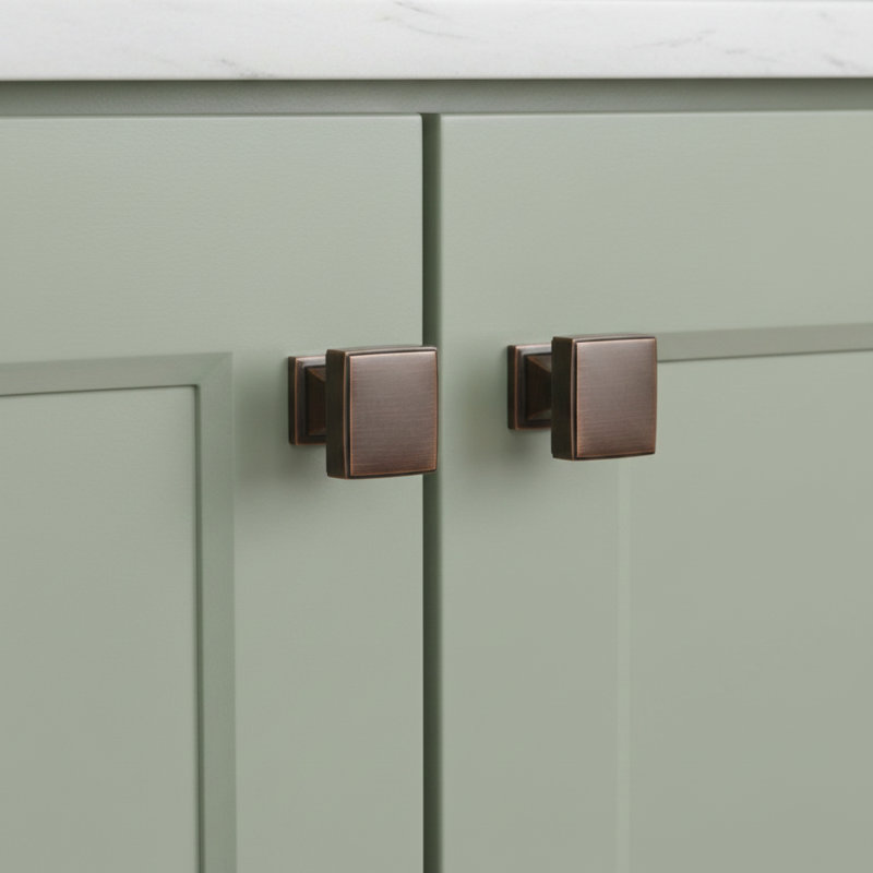 Poignée d'armoire Madelyn Carter Danford, Cuivre antique, 1"
