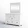 Commode combinée 5 tiroirs avec miroir 60,94 po Odum