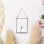 Nicola Spring - Hanging Metal Photo Frames - Black-114190888-114190896-114190889