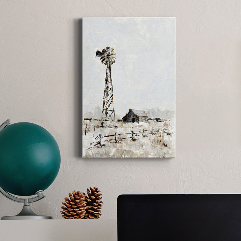 «Rustic Prairie I», reproduction sur toile tendue, H 60 po x l 40 po x P 1 po