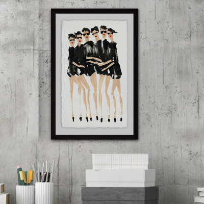 Six Modèles - Single Picture Frame Painting