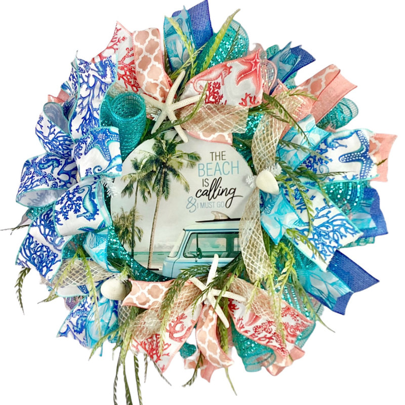 Handcrafted Faux Fern 18'' Wreath